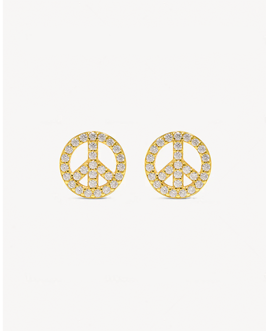 Deltora Peace Stud Earrings