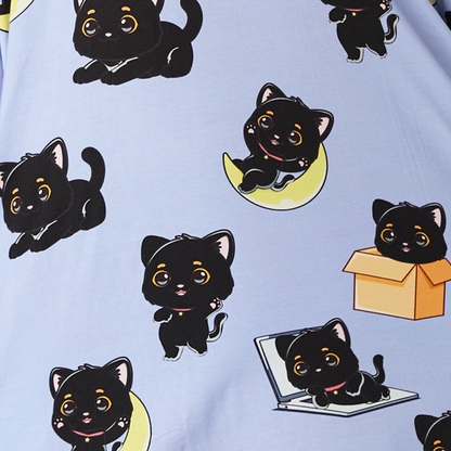 Black Cat Allsleepers™ Sleep Tee