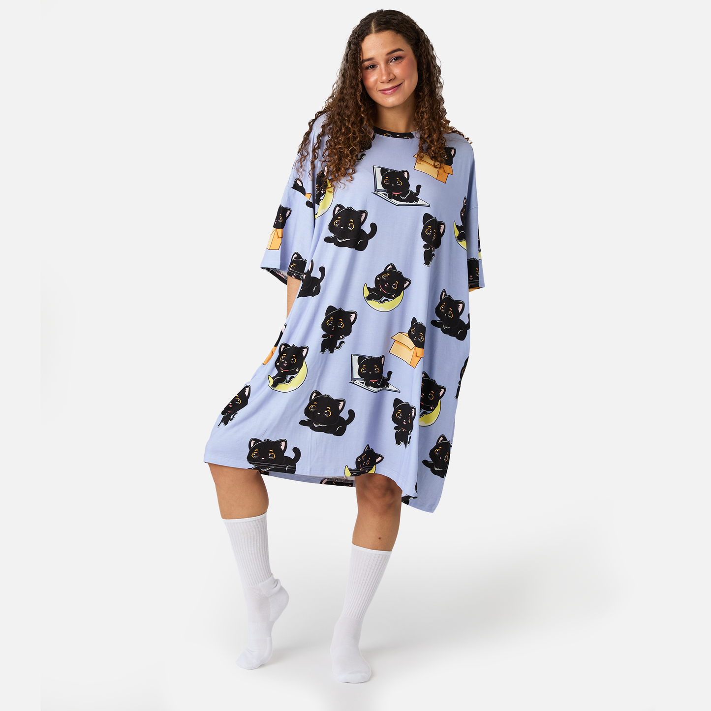 Black Cat Allsleepers™ Sleep Tee