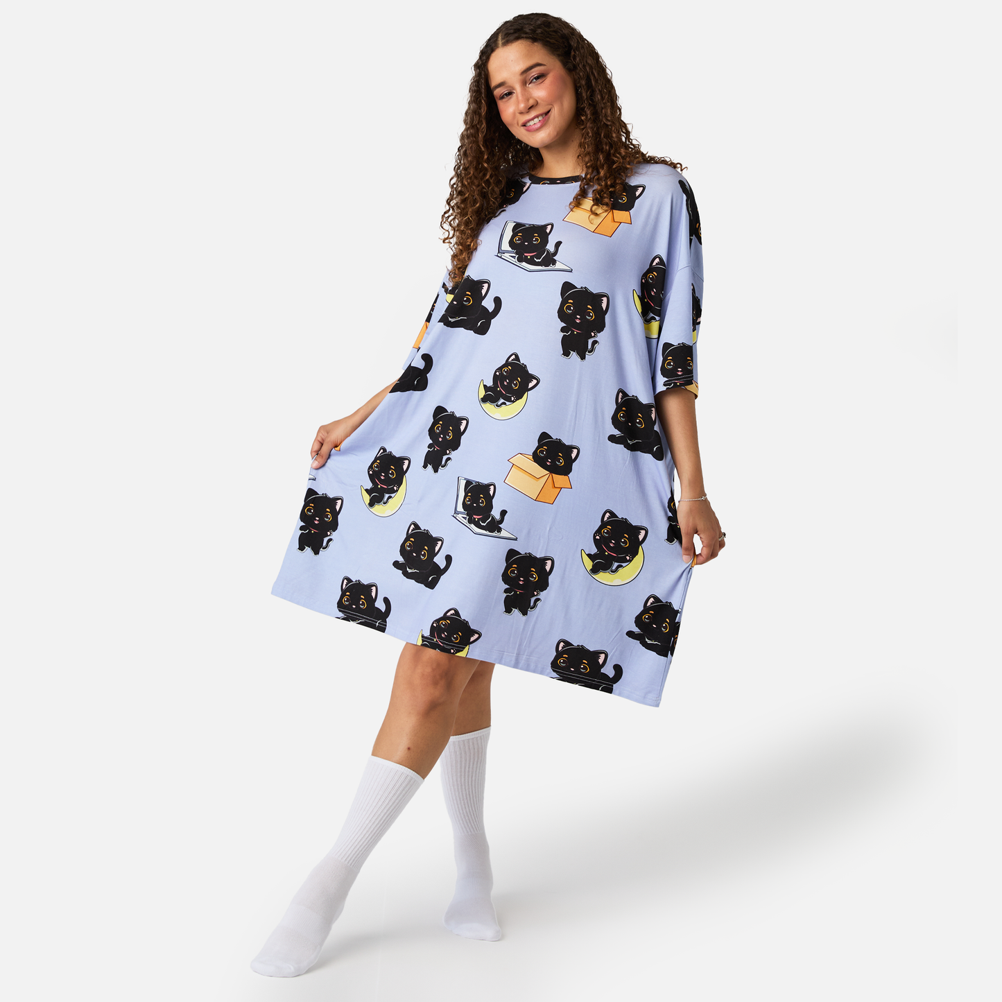 Black Cat Allsleepers™ Sleep Tee