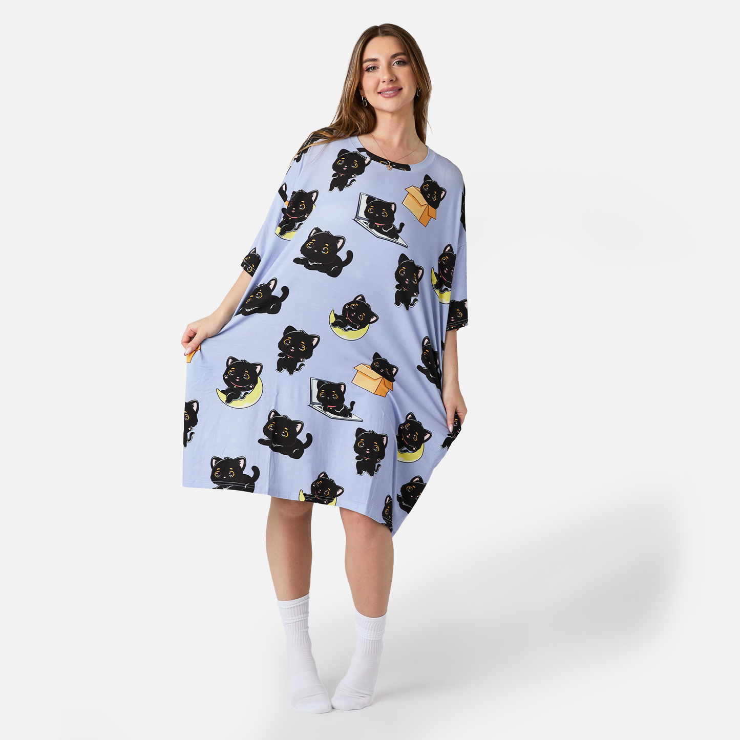 Black Cat Allsleepers™ Sleep Tee
