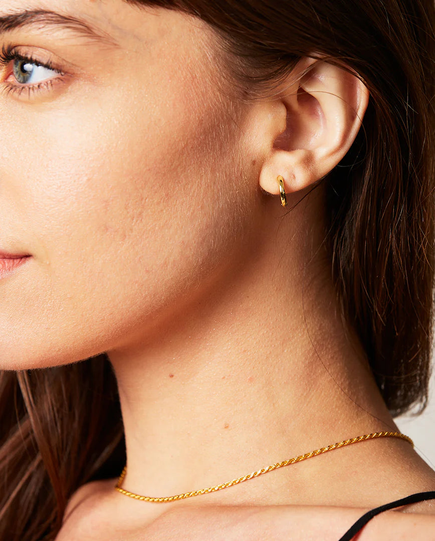 Deltora™ Mini Gold Hoops