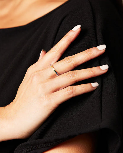 Deltora™ Iris Gold Crystal Ring
