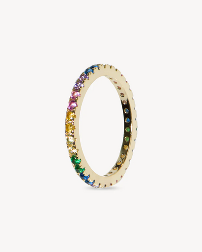 Deltora™ Iris Gold Crystal Ring