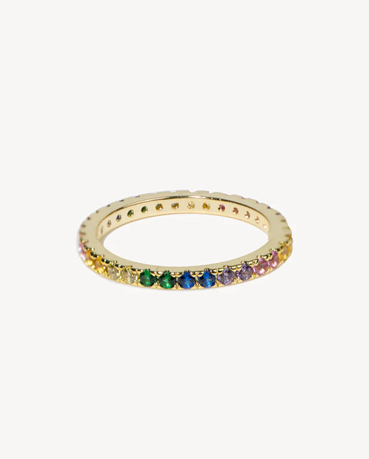 Deltora™ Iris Gold Crystal Ring