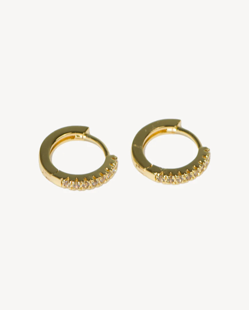 Deltora™ Cecilia Gold Pavé Crystal Earrings