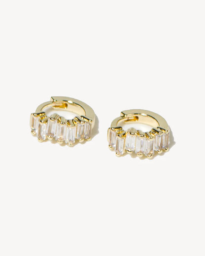 Deltora™ Everest Gold Crystal Earrings