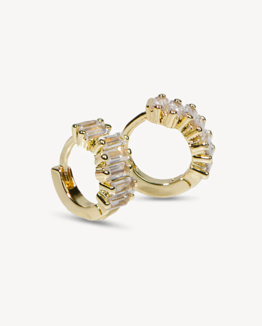 Deltora™ Everest Gold Crystal Earrings