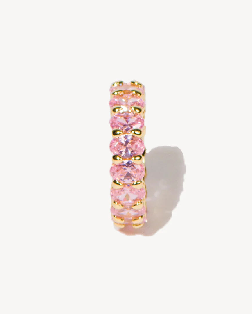 Deltora™ Nina Crystal Gold Eternity Ring