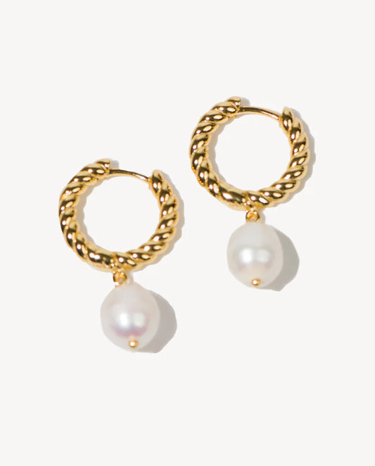 Deltora™ Iconic Olympia Baroque Pearl Earrings