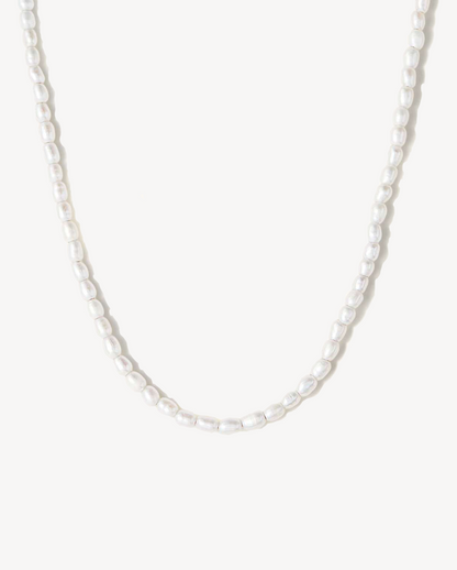 Deltora™ Iconic Rio 18k Gold Vermeil Necklace in Pearl