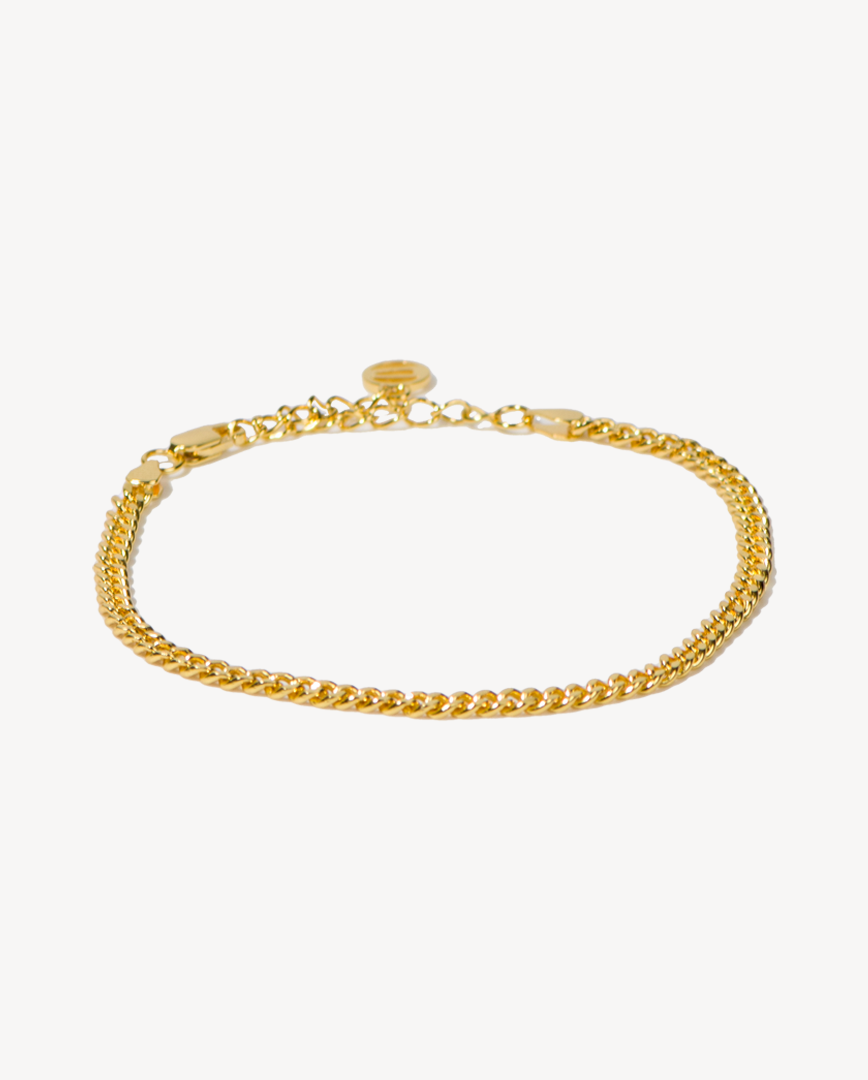 Classic Link 18k Gold Vermeil Bracelet - Deltora