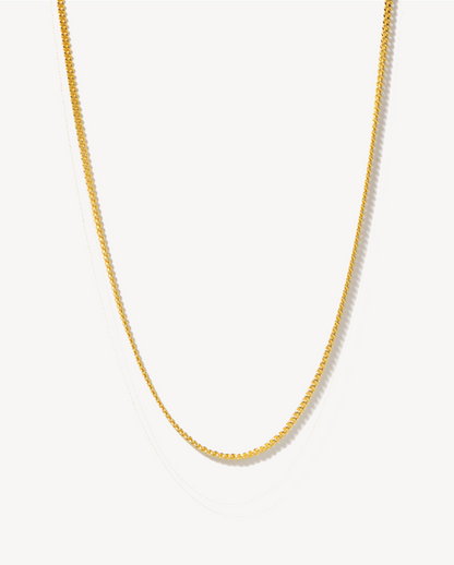 Classic Link 18k Gold Vermeil Necklace - Deltora