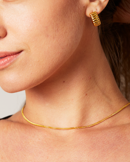 Deltora™ Classic Link Necklace in 18k Gold Vermeil