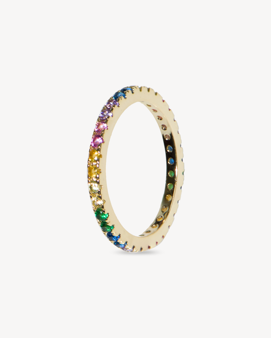 Classic Iris Gold Ring - Deltora
