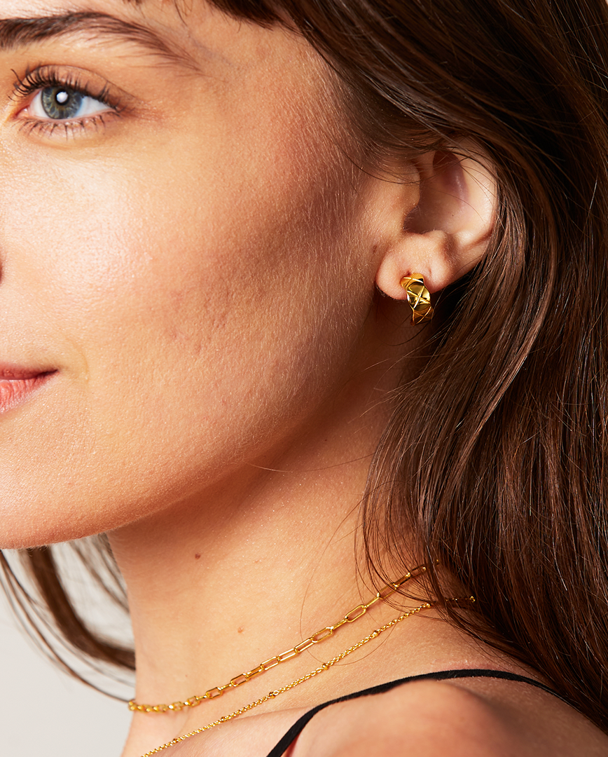 Delphi Earrings in 18k Gold Vermeil