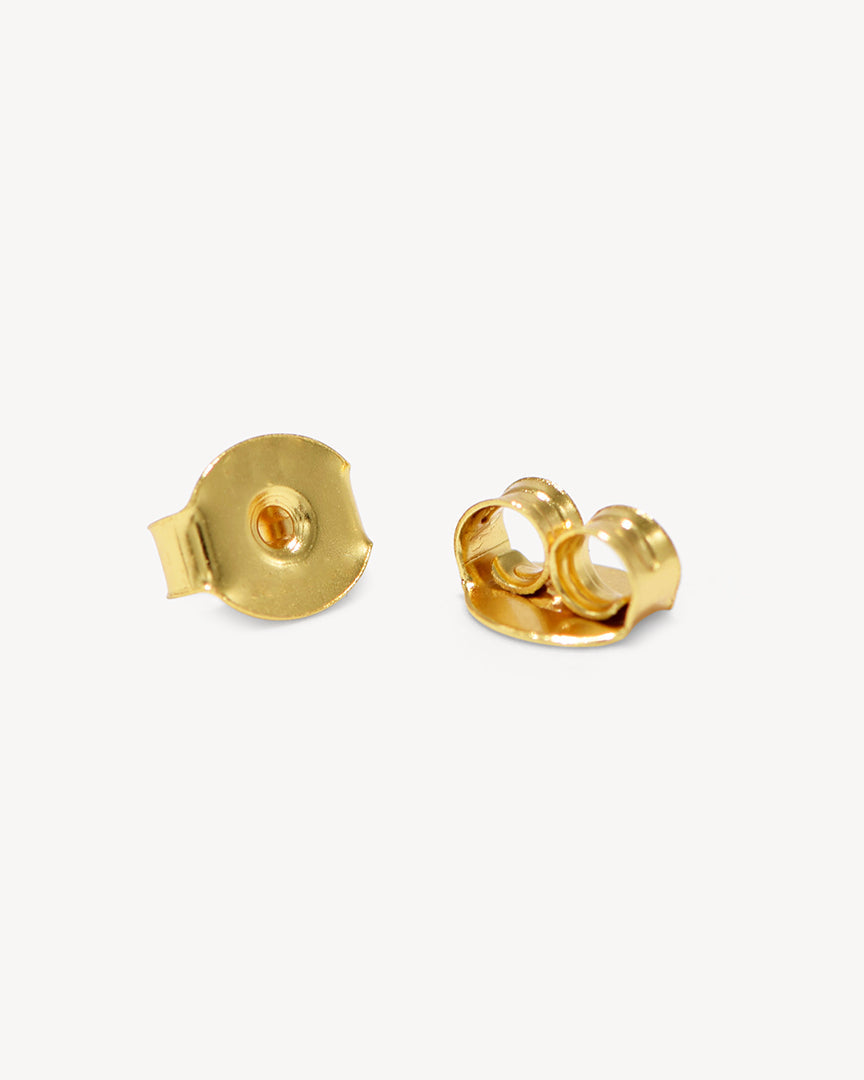 Classic Waveform 18k Gold Vermeil Earrings - Deltora