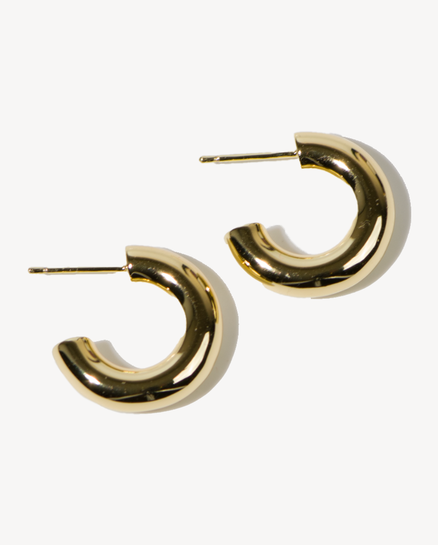 Iconic Barcelona Gold Earrings - Deltora