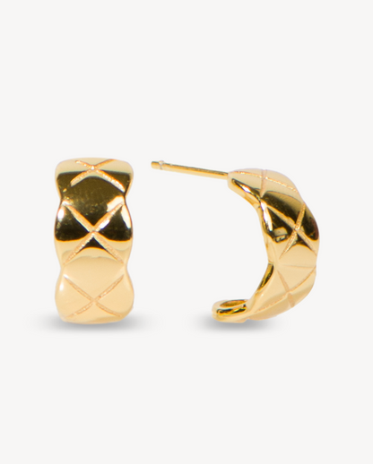 Iconic Delphi 18k Gold Vermeil Earrings - Deltora