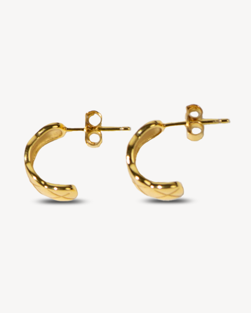 Iconic Delphi 18k Gold Vermeil Earrings - Deltora