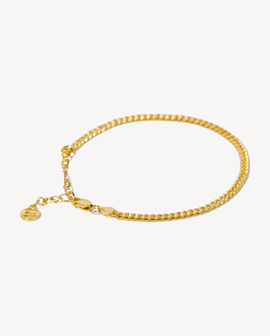 Classic Link 18k Gold Vermeil Bracelet - Deltora