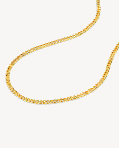 Classic Link 18k Gold Vermeil Necklace - Deltora