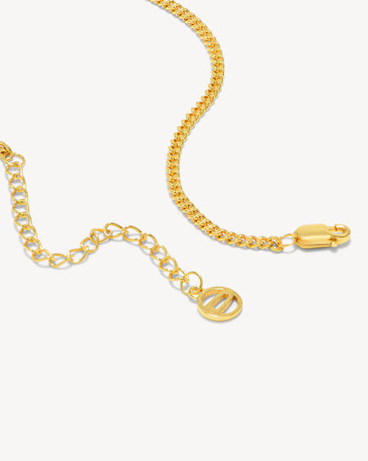 Classic Link 18k Gold Vermeil Necklace - Deltora